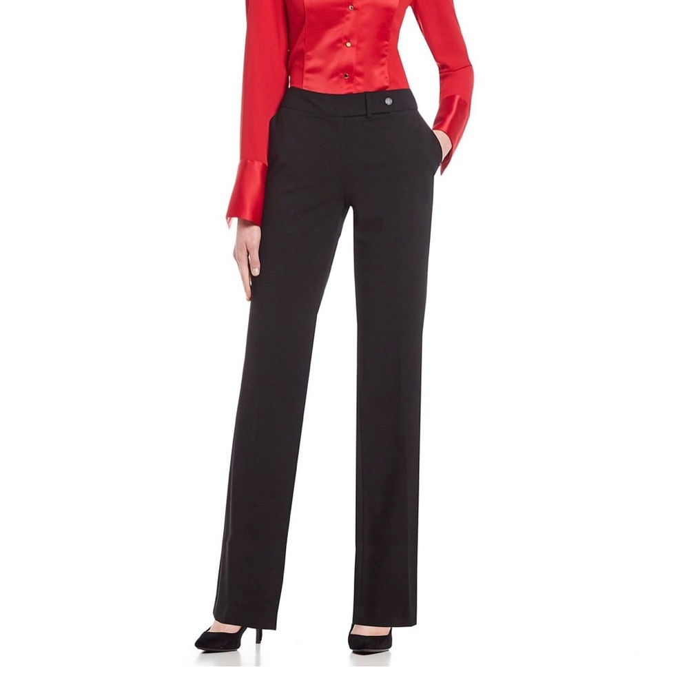 Calvin Klein classic fit wide leg trouser